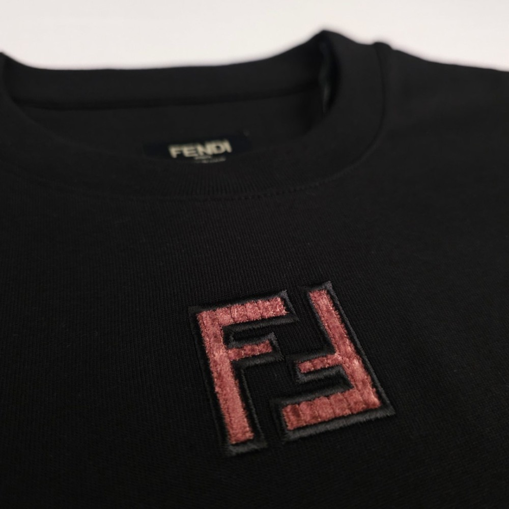Embroidered Small Logo T-Shirt Black Embroidered Small Logo T-Shirt Black