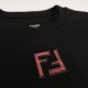 Embroidered Small Logo T-Shirt Black Embroidered Small Logo T-Shirt Black