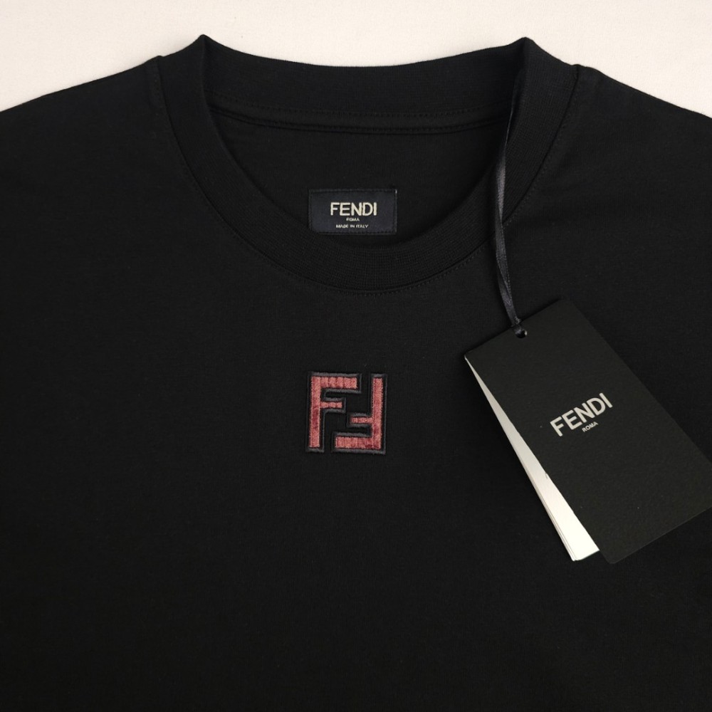 Embroidered Small Logo T-Shirt Black Embroidered Small Logo T-Shirt Black