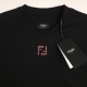 Embroidered Small Logo T-Shirt Black Embroidered Small Logo T-Shirt Black