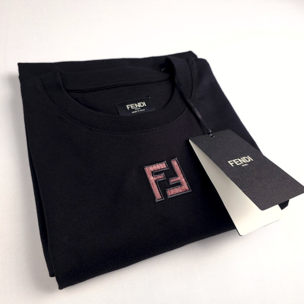 Embroidered Small Logo T-Shirt Black Embroidered Small Logo T-Shirt Black