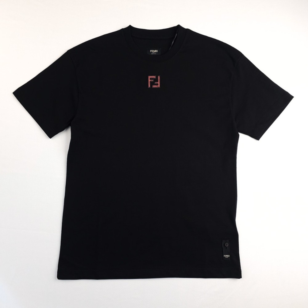 Embroidered Small Logo T-Shirt Black Embroidered Small Logo T-Shirt Black