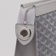 Signature Goyardine Monogram Zip Clutch Grey