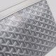 Signature Goyardine Monogram Zip Clutch Grey