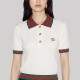 GG Logo Resort Polo Ivory