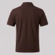 Knit-Polo Cotton Tricolor Brown