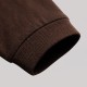 Knit-Polo Cotton Tricolor Brown