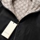 Gucci Two-Faced Windbreaker Jacket in Black / GG Axis Gucci Two-Faced Windbreaker Jacket in Black / GG Axis
