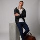 Gucci Two-Faced Windbreaker Jacket in Black / GG Axis Gucci Two-Faced Windbreaker Jacket in Black / GG Axis