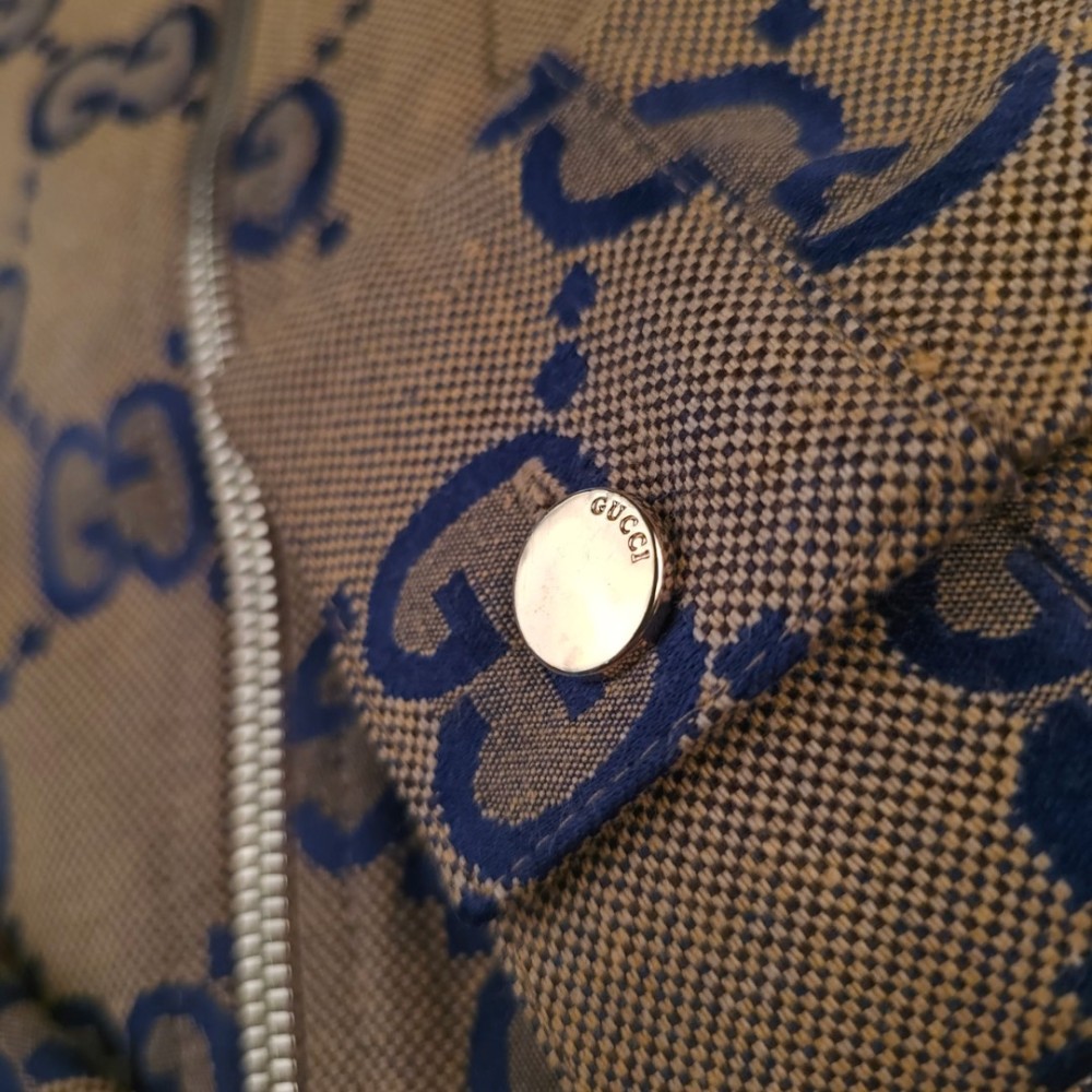 GG Axis Monogram Pattern Jacket