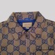 GG Axis Monogram Pattern Jacket