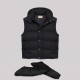 GG 2-in-1 Nylon Canvas Down Jacket & Vest