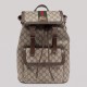 GUCCI Ophidia Small GG Backpack in Beige