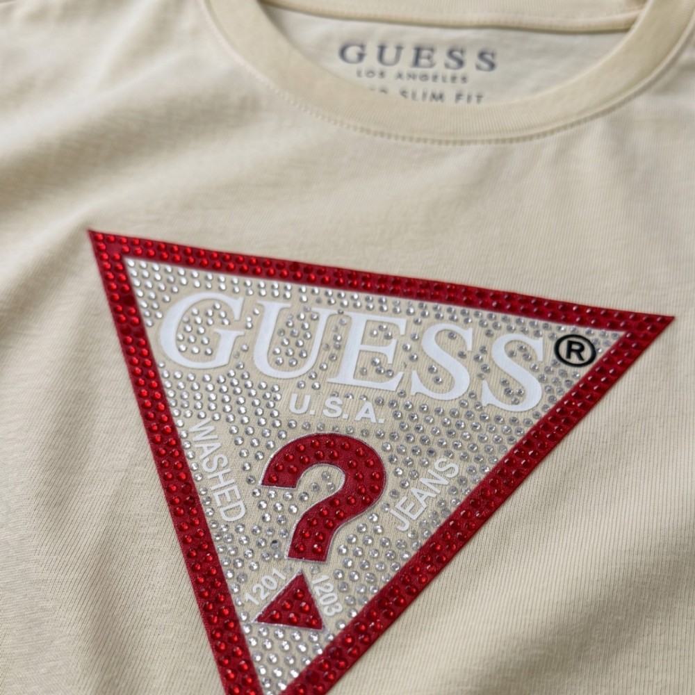 Women Front Logo T-Shirt Butter Yellow