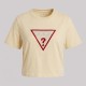 Women Front Logo T-Shirt Butter Yellow