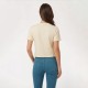 Women Front Logo T-Shirt Butter Yellow