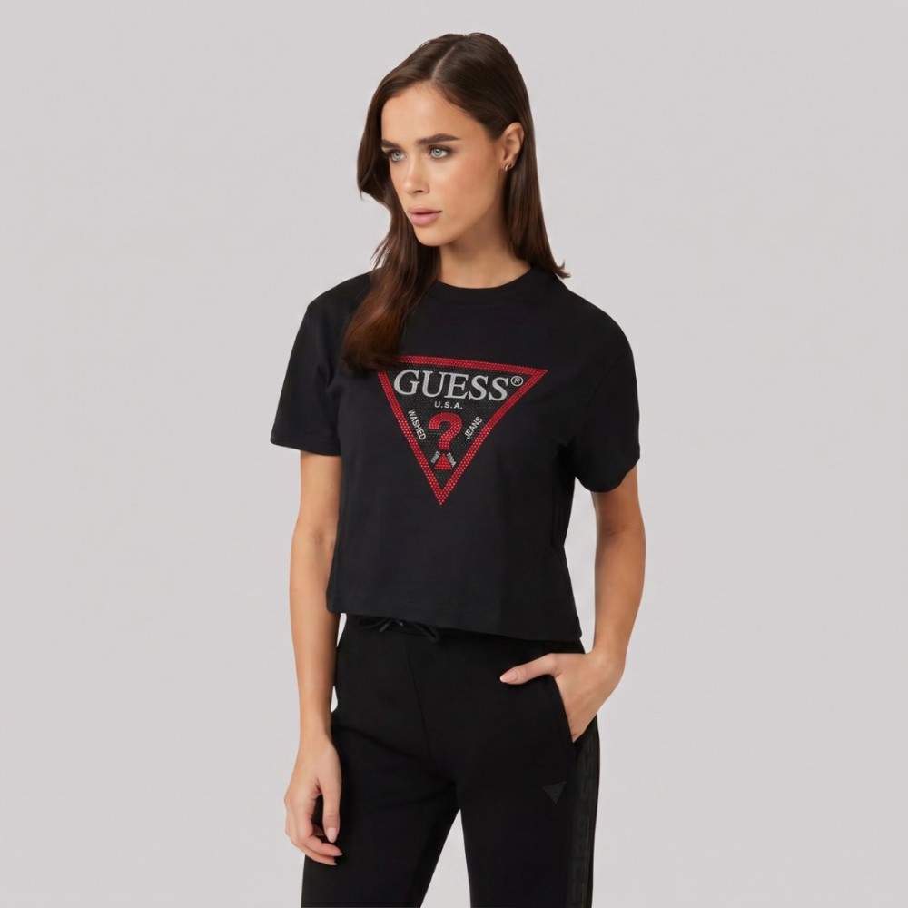 Women Front Logo T-Shirt Women Front Logo T-Shirt