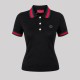 Knitted Resort Polo Shirt Ivory Black Knitted Resort Polo Shirt Ivory Black
