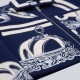 Étrier Embroidered Cropped Cashmere Jacket Blue