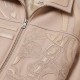Étrier Embroidered Cropped Cashmere Jacket Bisque Étrier Embroidered Cropped Cashmere Jacket Bisque