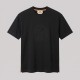 Embroidered Centered T-Shirt in Black