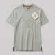 Equestrian Carriage Embroidered T-Shirt in Sage Green Equestrian Carriage Embroidered T-Shirt in Sage Green