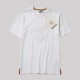 Equestrian Carriage Embroidered T-Shirt in White Equestrian Carriage Embroidered T-Shirt in White