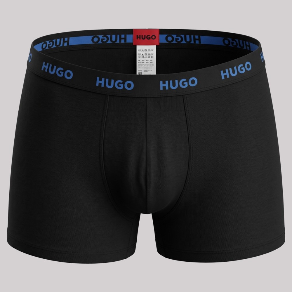 Logo Waistband Cotton Boxers 3 Pack