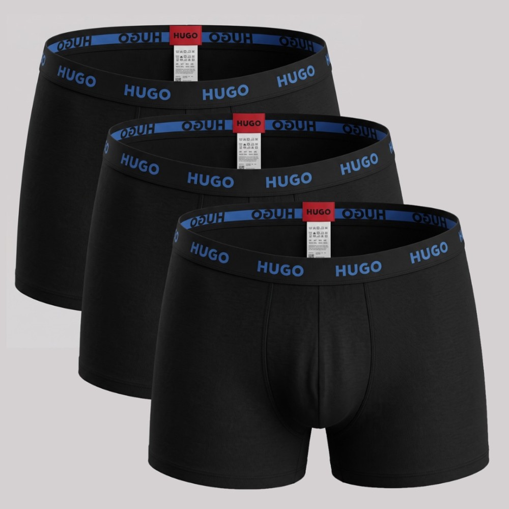 Logo Waistband Cotton Boxers 3 Pack