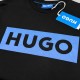 Cotton-jersey T-shirt With Blue Logo Print