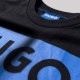 Cotton-jersey T-shirt With Blue Logo Print