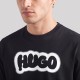 Cotton-Jersey T-shirt With Logo Print Black Cotton-Jersey T-shirt With Logo Print Black