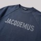 Le Typo Logo-Print T-Shirt Navy Le Typo Logo-Print T-Shirt Navy