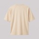Le T-shirt Typo logo-print in Ecru