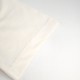 Logo Patch Cotton T-Shirt Beige