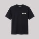 Logo Patch Cotton T-Shirt Black