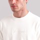 Embroided Logo Cotton T-Shirt White