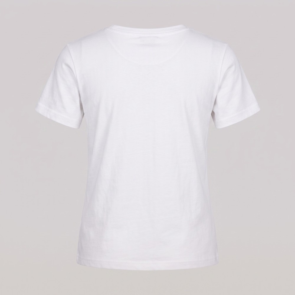Regular Fit Babe Tee In White