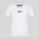 Regular Fit Babe Tee In White