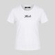 Embroidered Logo T-shirt In White