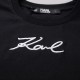 Embroidered Logo T-shirt In Black Embroidered Logo T-shirt In Black