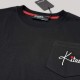 Black Crew Neck Short-Sleeve T-Shirt