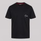 Black Crew Neck Short-Sleeve T-Shirt