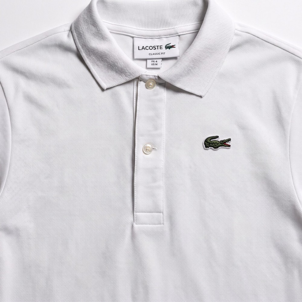 Polo Lacoste Classic Fit White