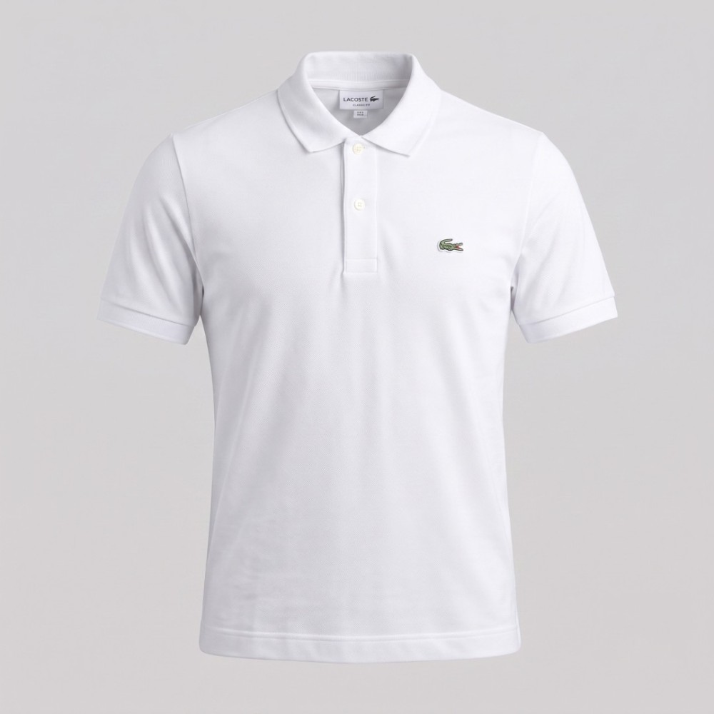 Polo Lacoste Classic Fit White