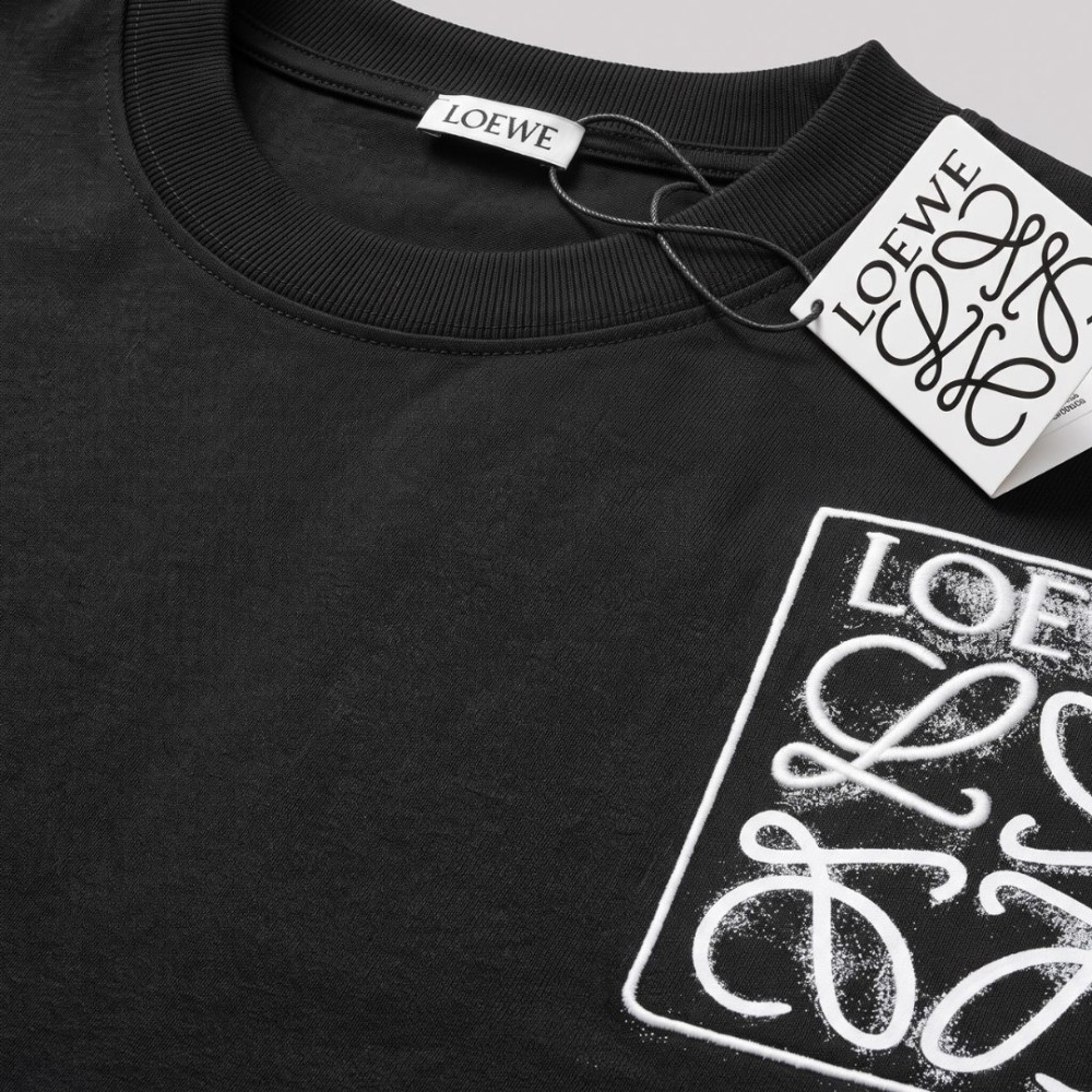 Embroidered Logo T-Shirt Black Embroidered Logo T-Shirt Black