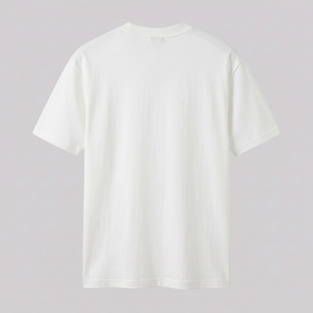 Embroidered Pocket With Blue Detail T-Shirt Embroidered Pocket With Blue Detail T-Shirt