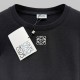 Women Embroidered Logo T-Shirt in Black