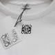 Women Embroidered Central Logo T-Shirt in White