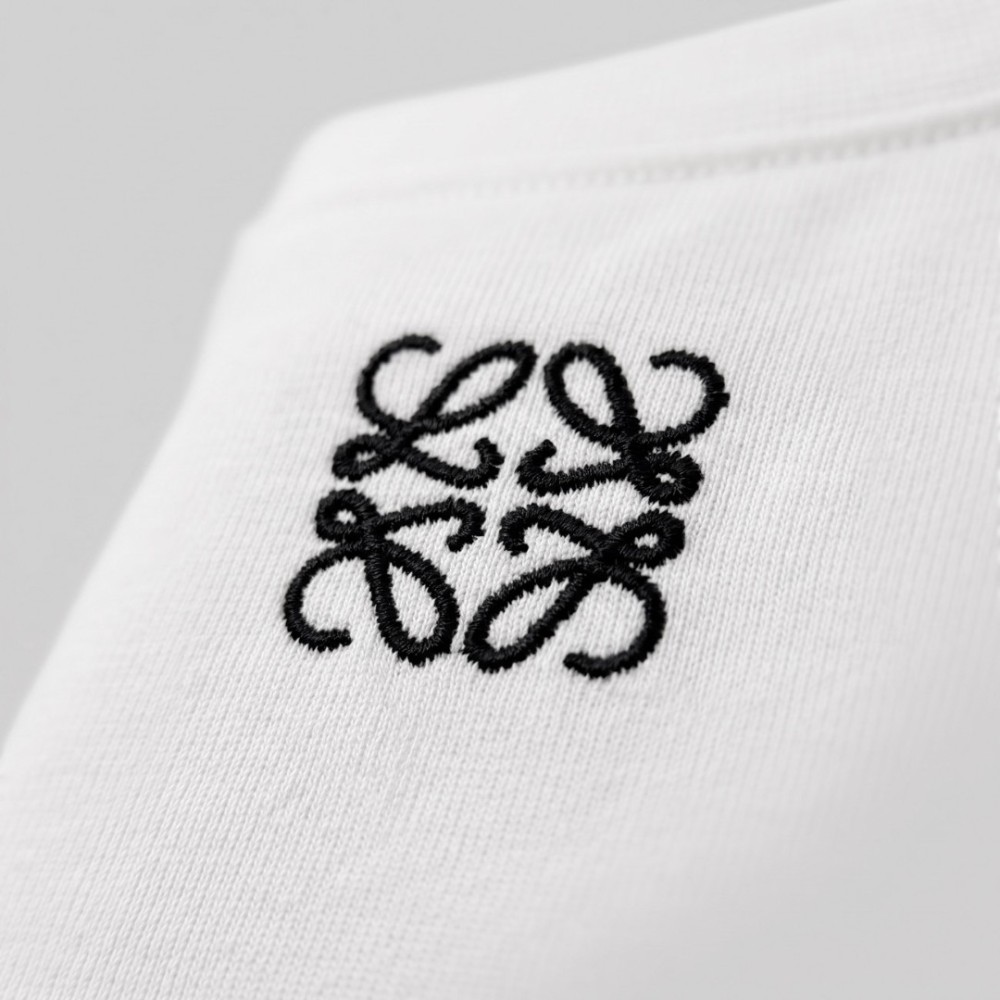 Women Embroidered Central Logo T-Shirt in White